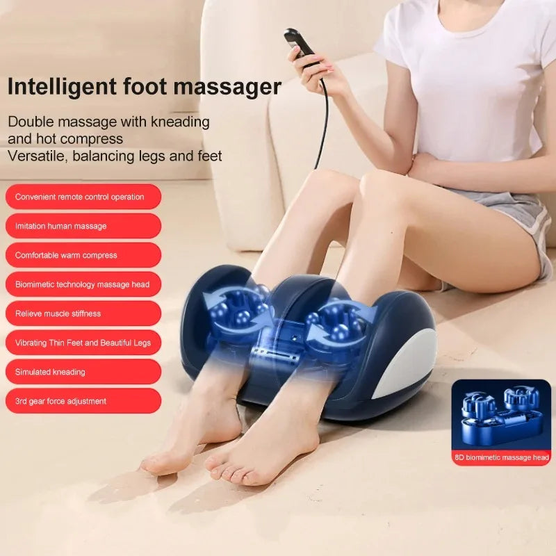 Electric Foot & Leg Massager with Heat