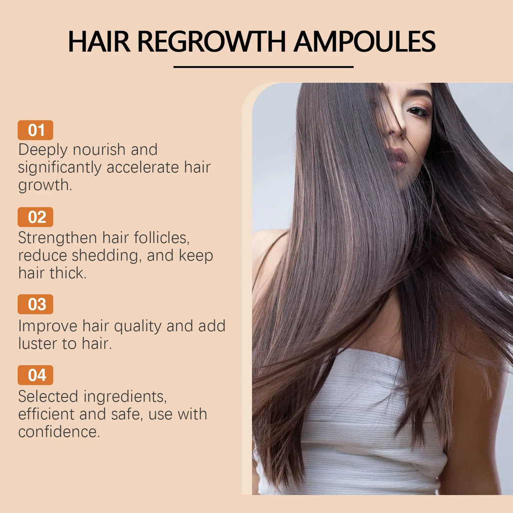 Hair Growth Serum Ampoules – Scalp Nourishing