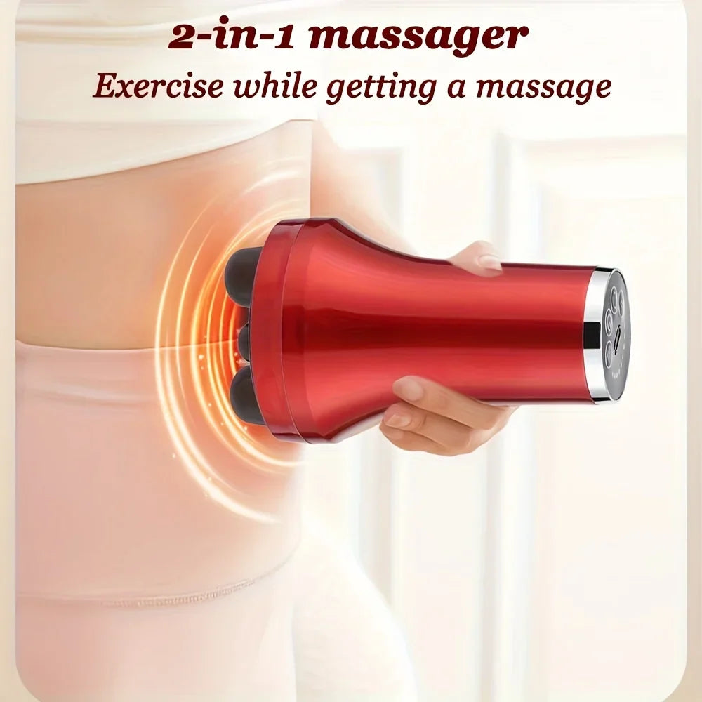 USB-Powered Portable Vibrating Body Massager