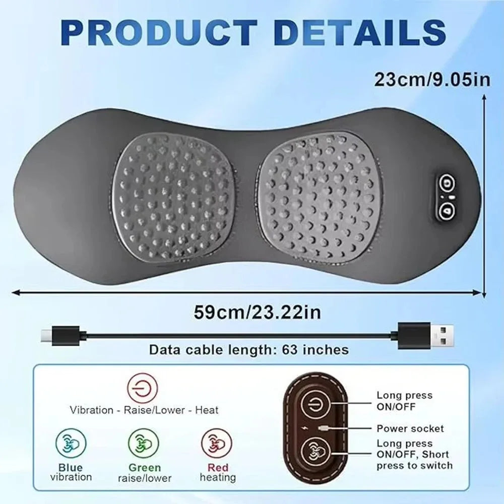 3-in-1 Shiatsu Back & Shoulder Massager