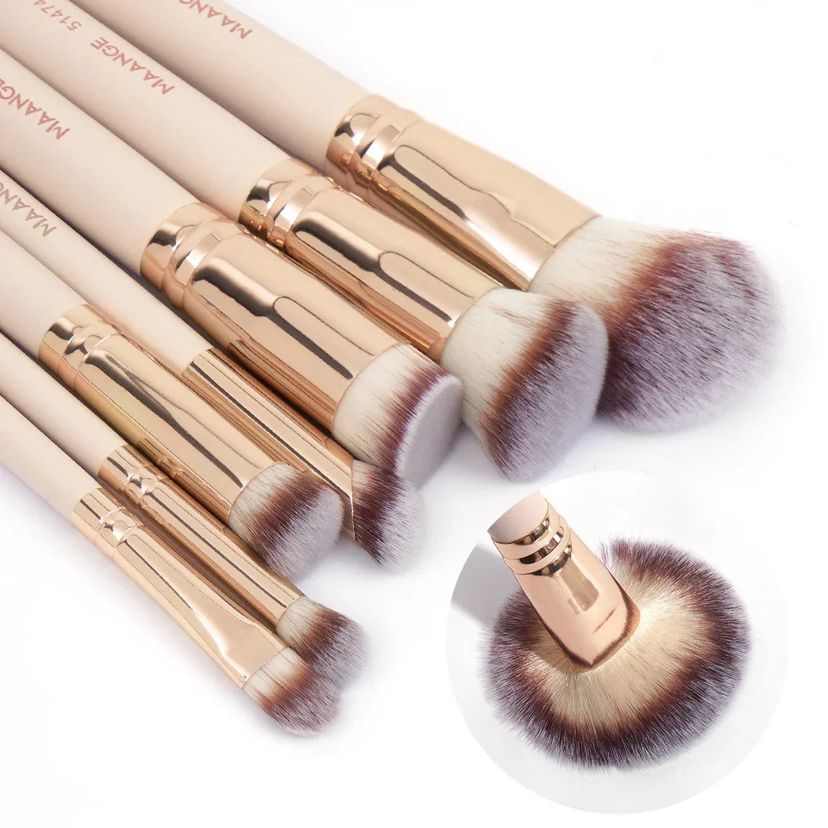 MAANGE 7-Piece Makeup Brush Set
