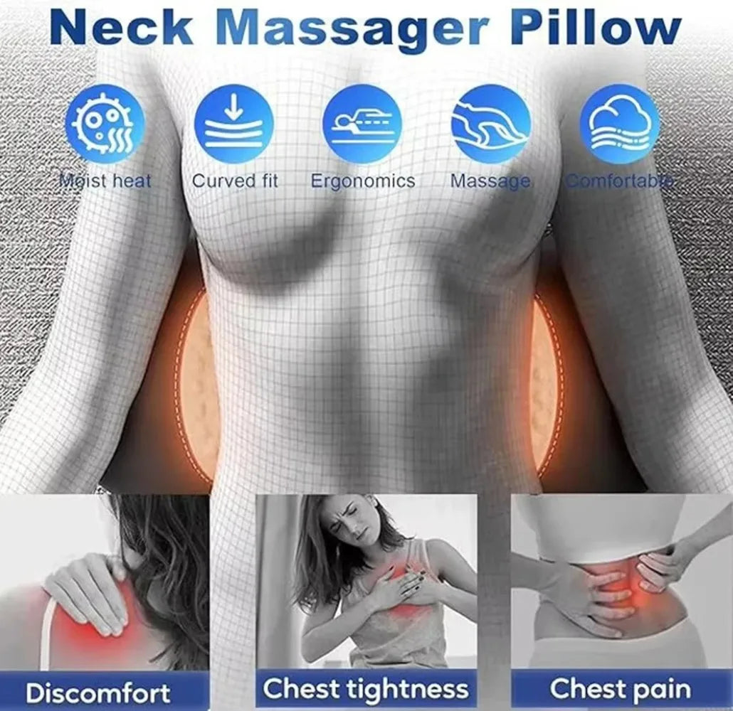 3-in-1 Shiatsu Back & Shoulder Massager