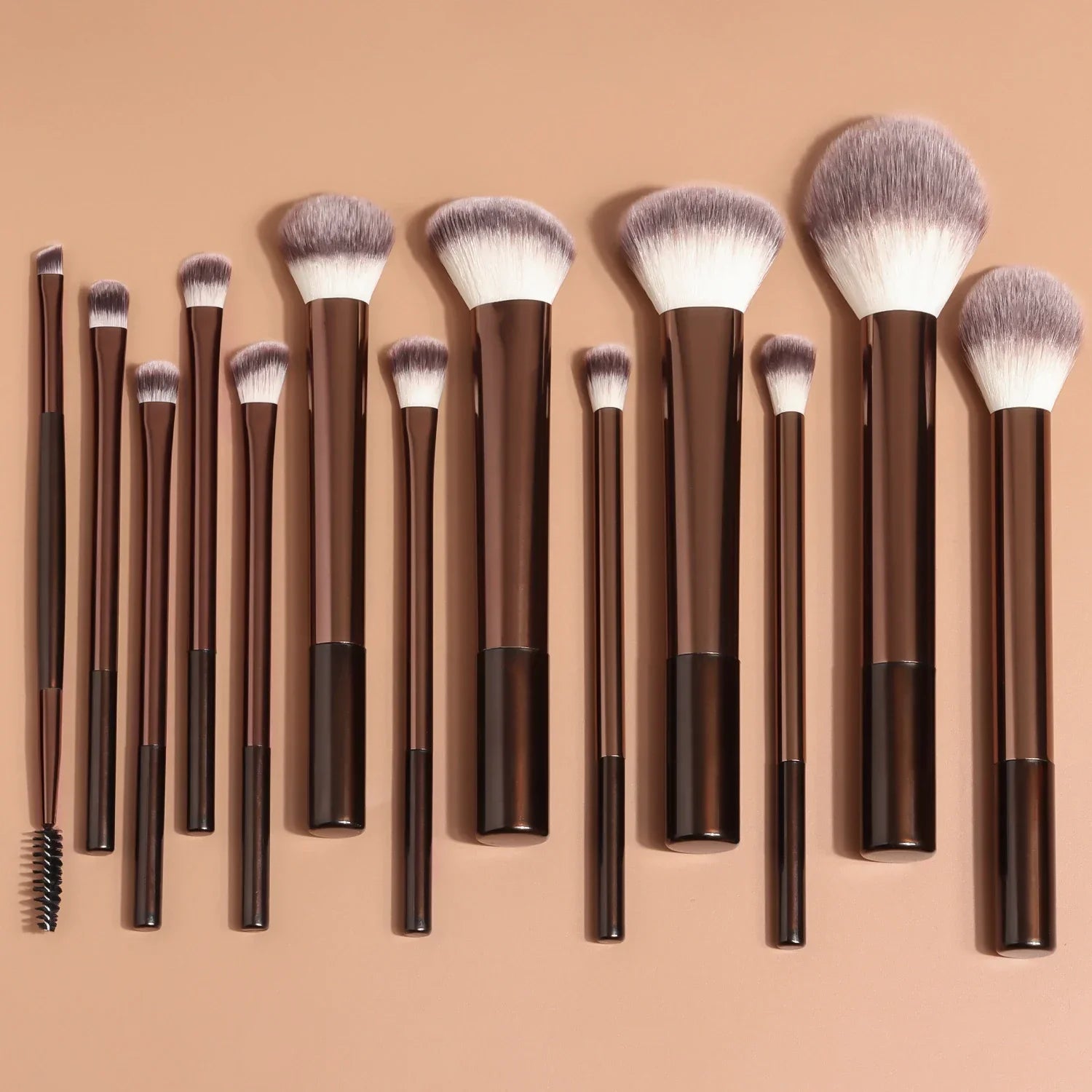 13-Piece Full Face Makeup Brush Set