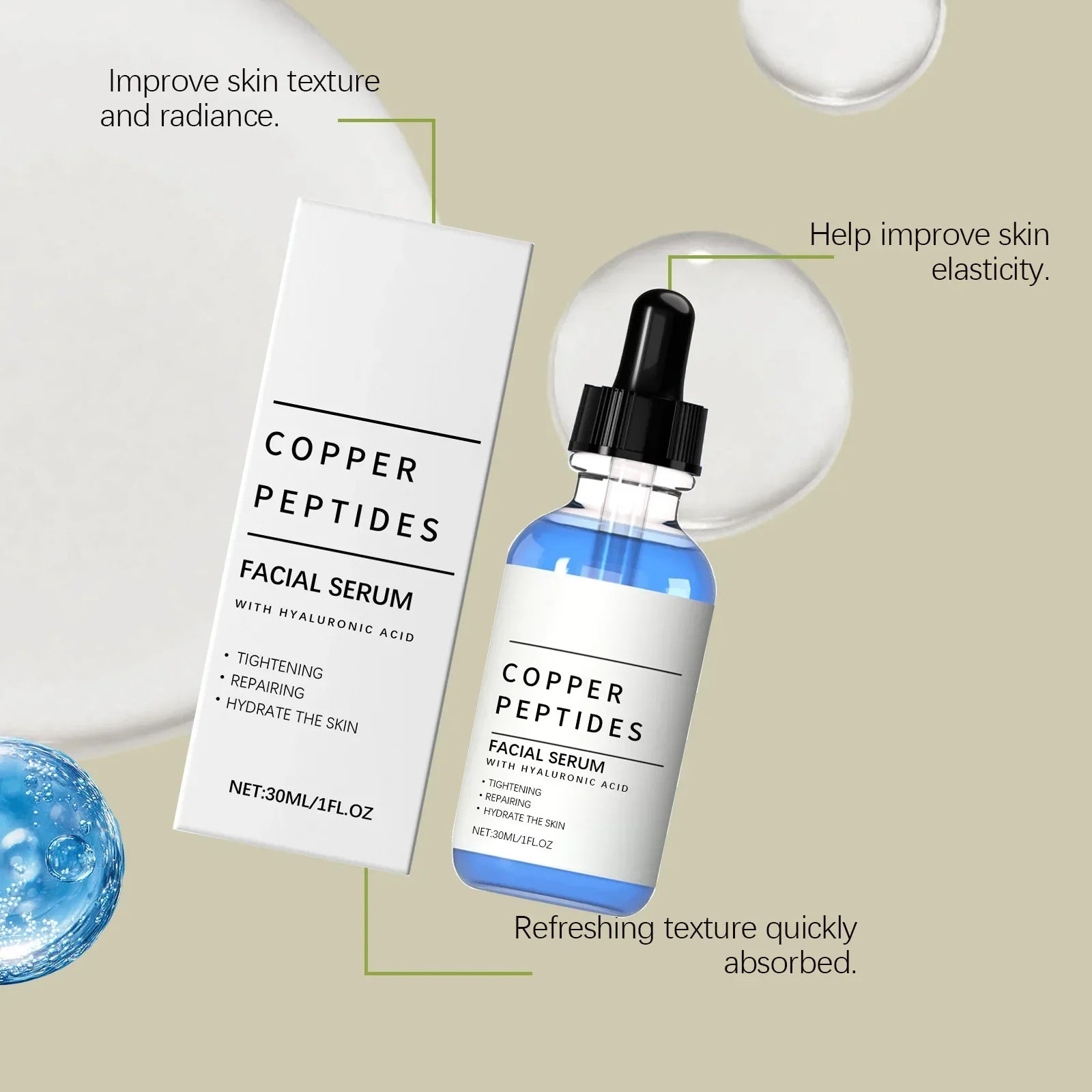Hyaluronic Acid Glow Boosting Facial Serum