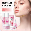 Peach Ceramide 6-Piece Skincare Gift Set