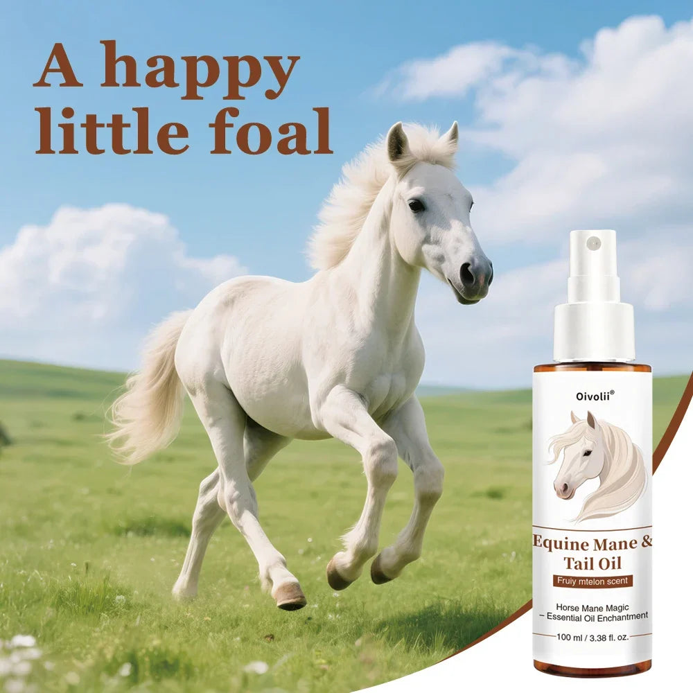 Horse Mane & Tail Growth Care Oil