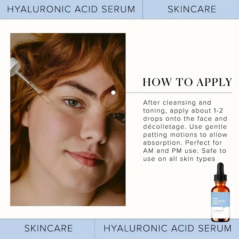 Pure Hyaluronic Acid Essence Liquid (2 PCS)