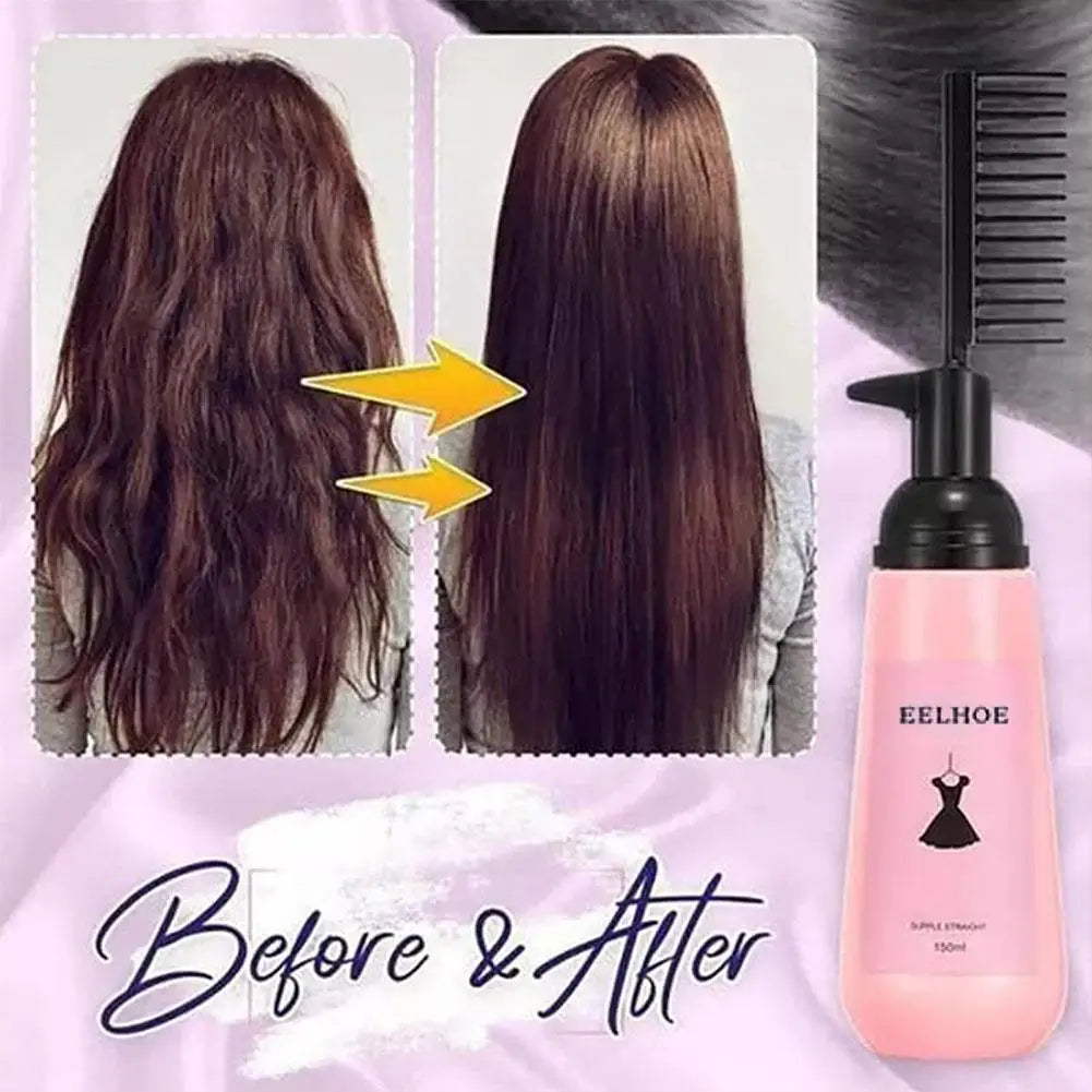 Keratin Hair Straightening & Smoothing Cream