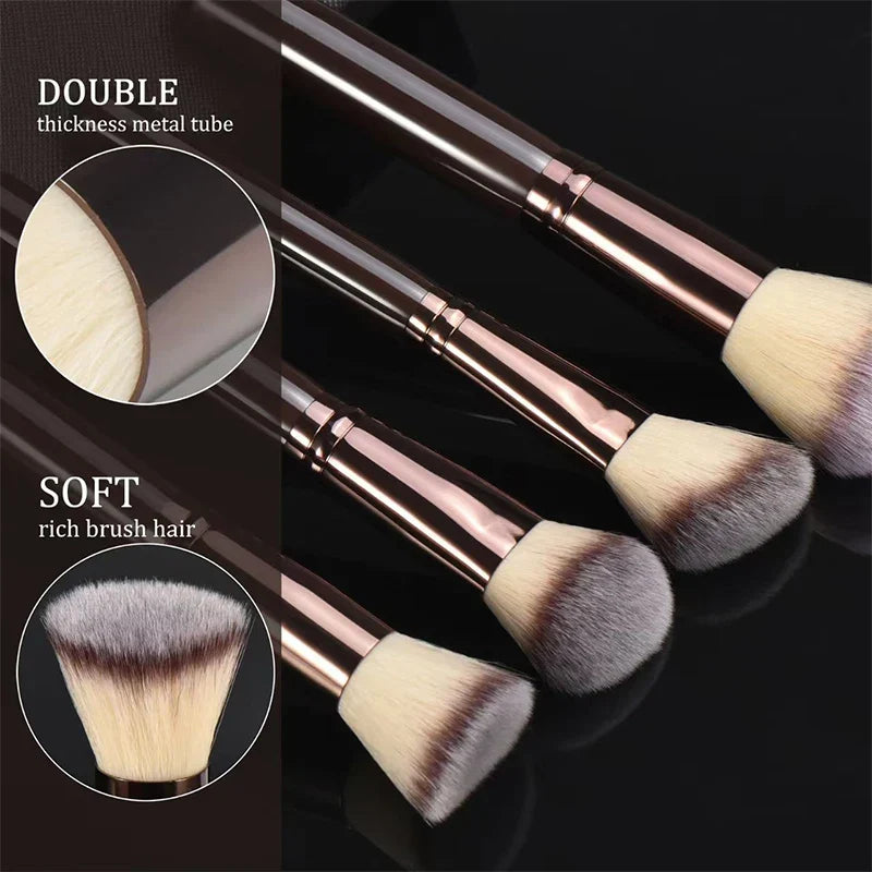 10-Piece Professional Makeup Brush Set