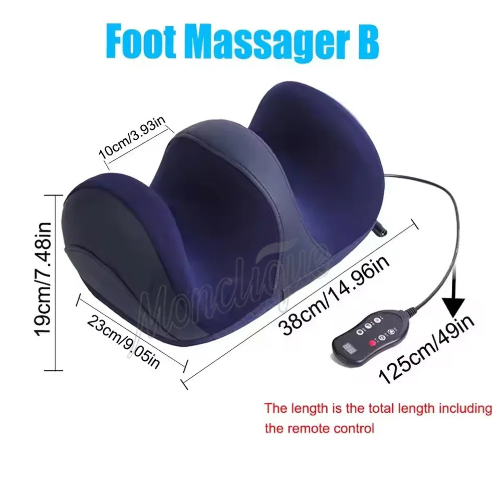 Electric Foot & Leg Massager with Heat