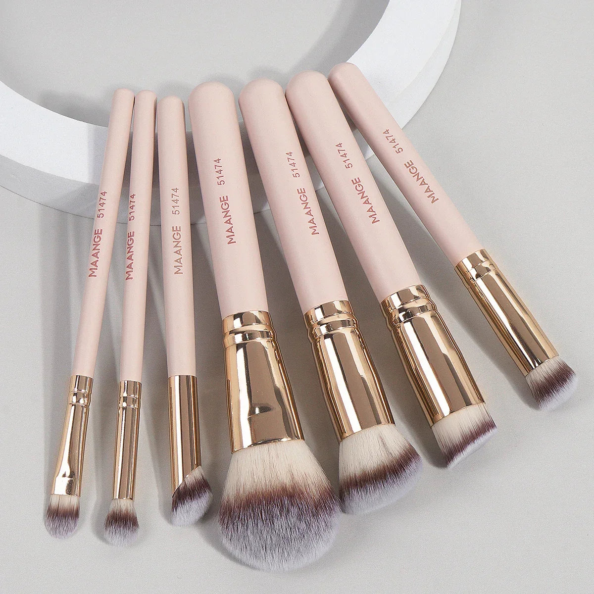 MAANGE 7-Piece Makeup Brush Set