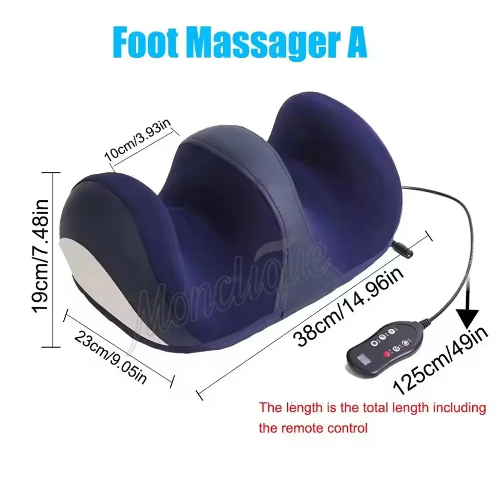 Electric Foot & Leg Massager with Heat