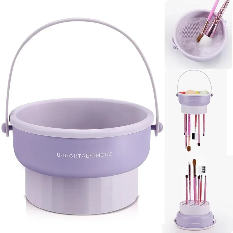 Makeup Brush Cleaning & Drying Tool Set