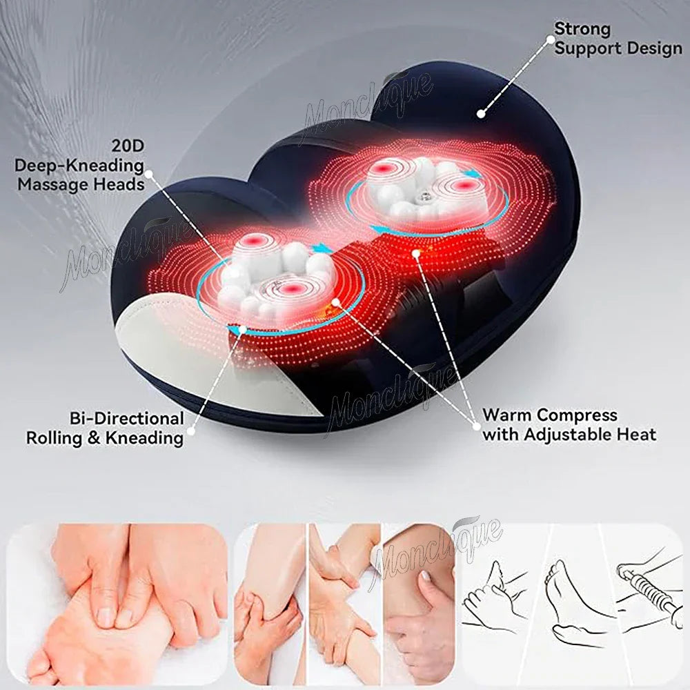 Electric Foot & Leg Massager with Heat