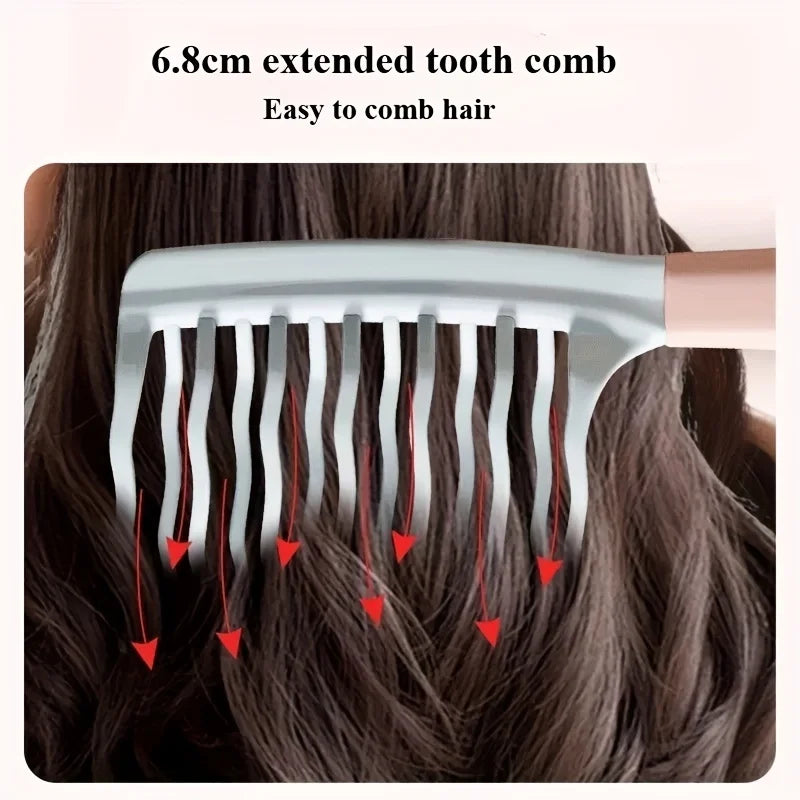 Wide-Tooth Comb for Curly & Voluminous Hair