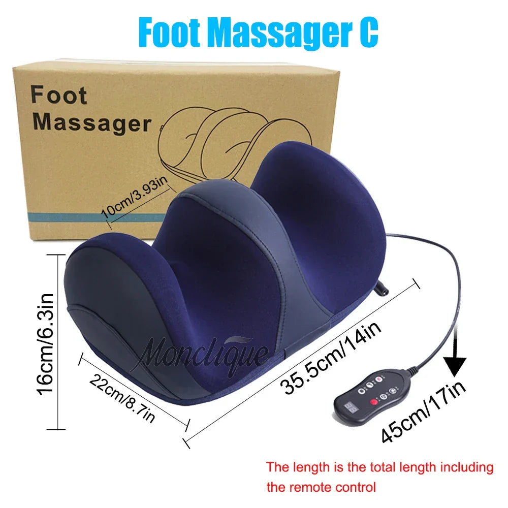 Electric Foot & Leg Massager with Heat