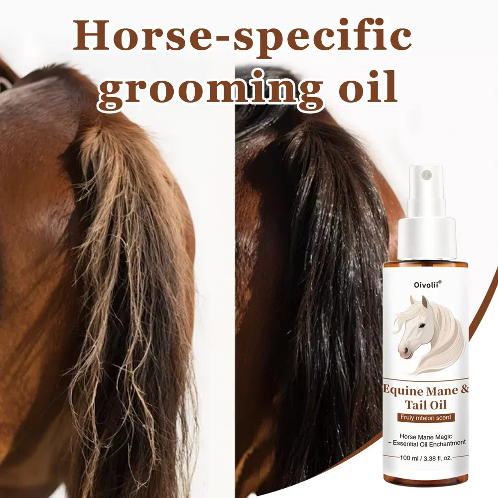 Horse Mane & Tail Growth Care Oil