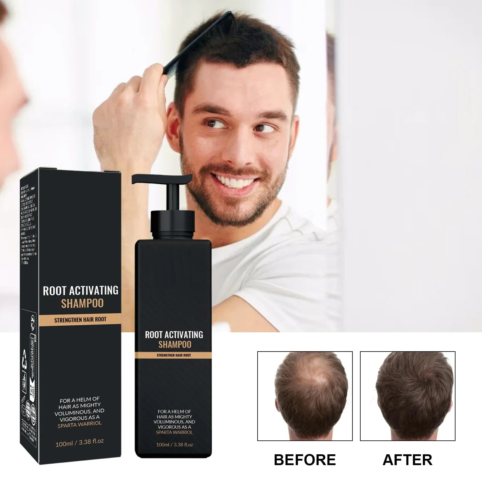 Hair Growth Shampoo for Men – Anti Hair Loss