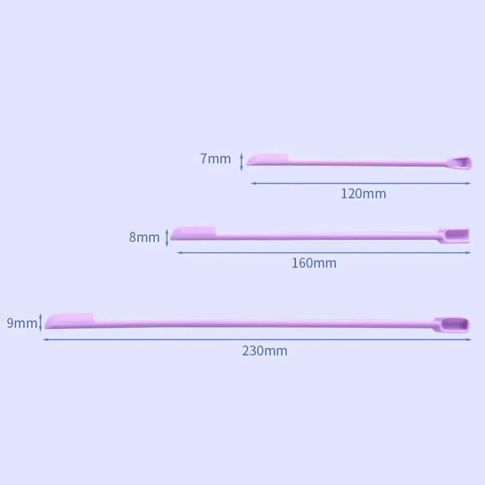 Silicone Spatula & Cosmetic Scraper Set