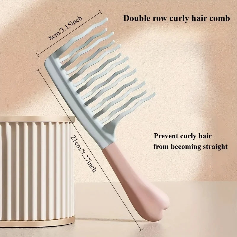 Wide-Tooth Comb for Curly & Voluminous Hair