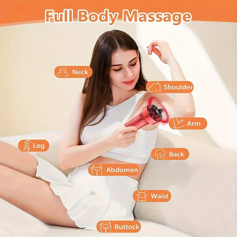 USB-Powered Portable Vibrating Body Massager
