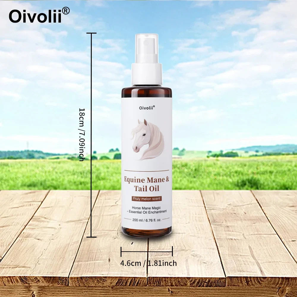 Horse Mane & Tail Growth Care Oil