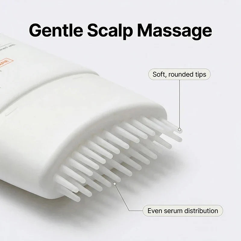 Korean Hair Serum with Built-In Brush