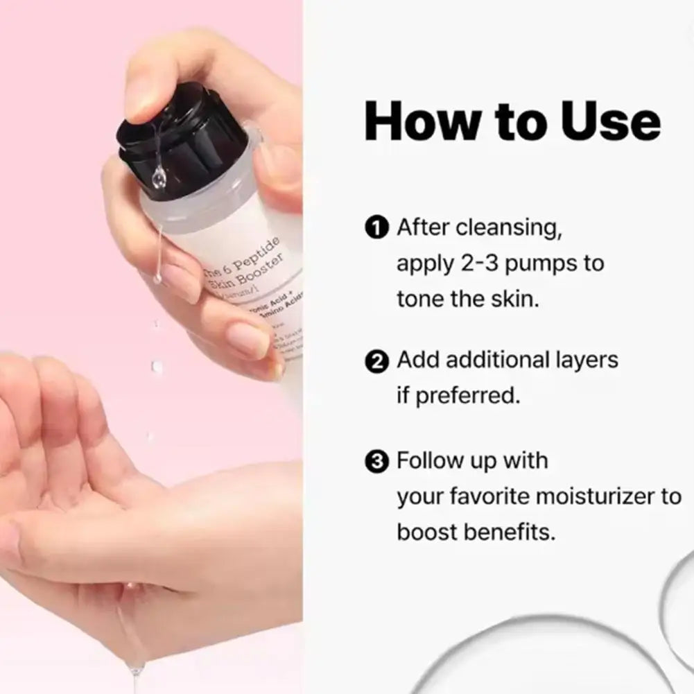 Korean 6 Peptide Collagen Facial Essence