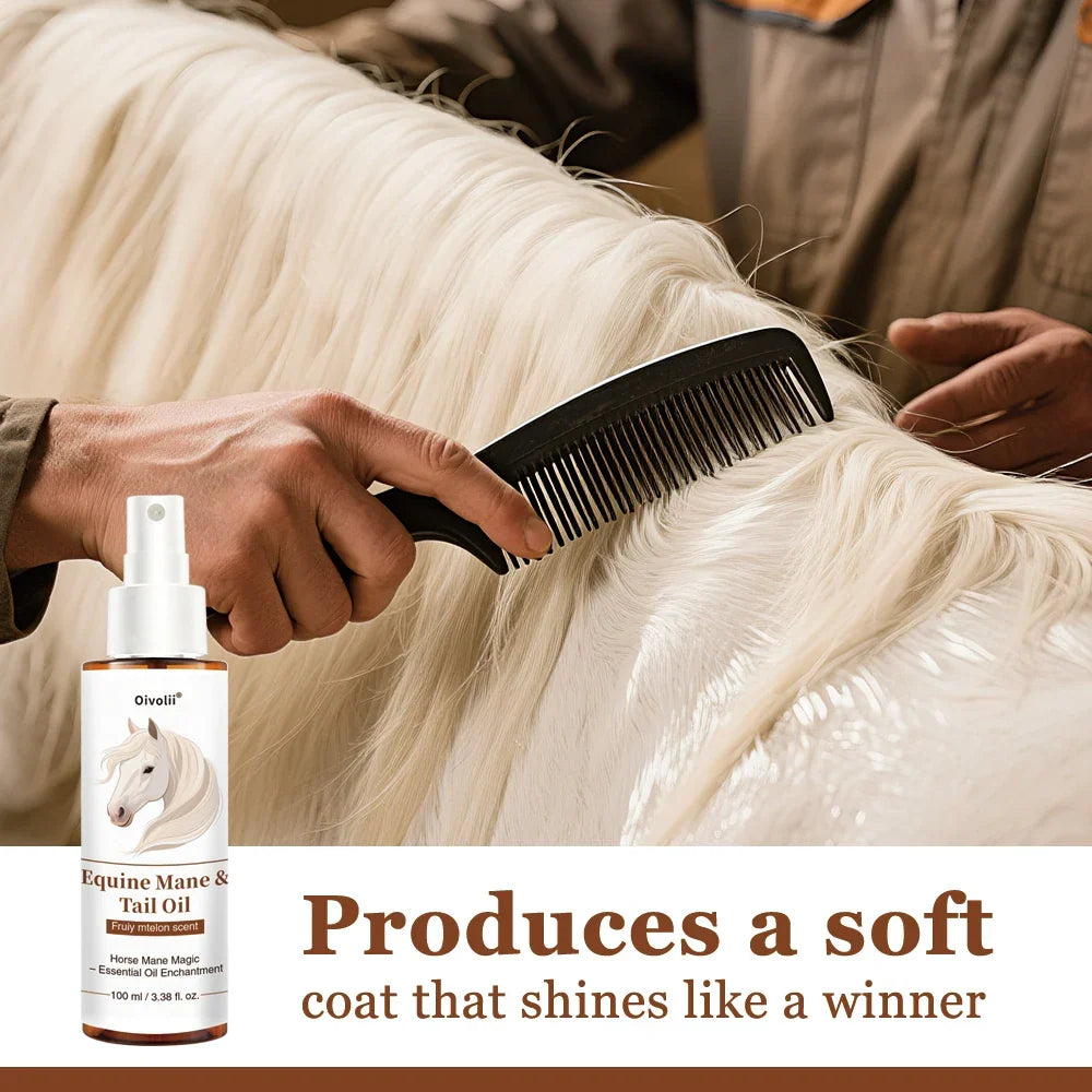 Horse Mane & Tail Growth Care Oil