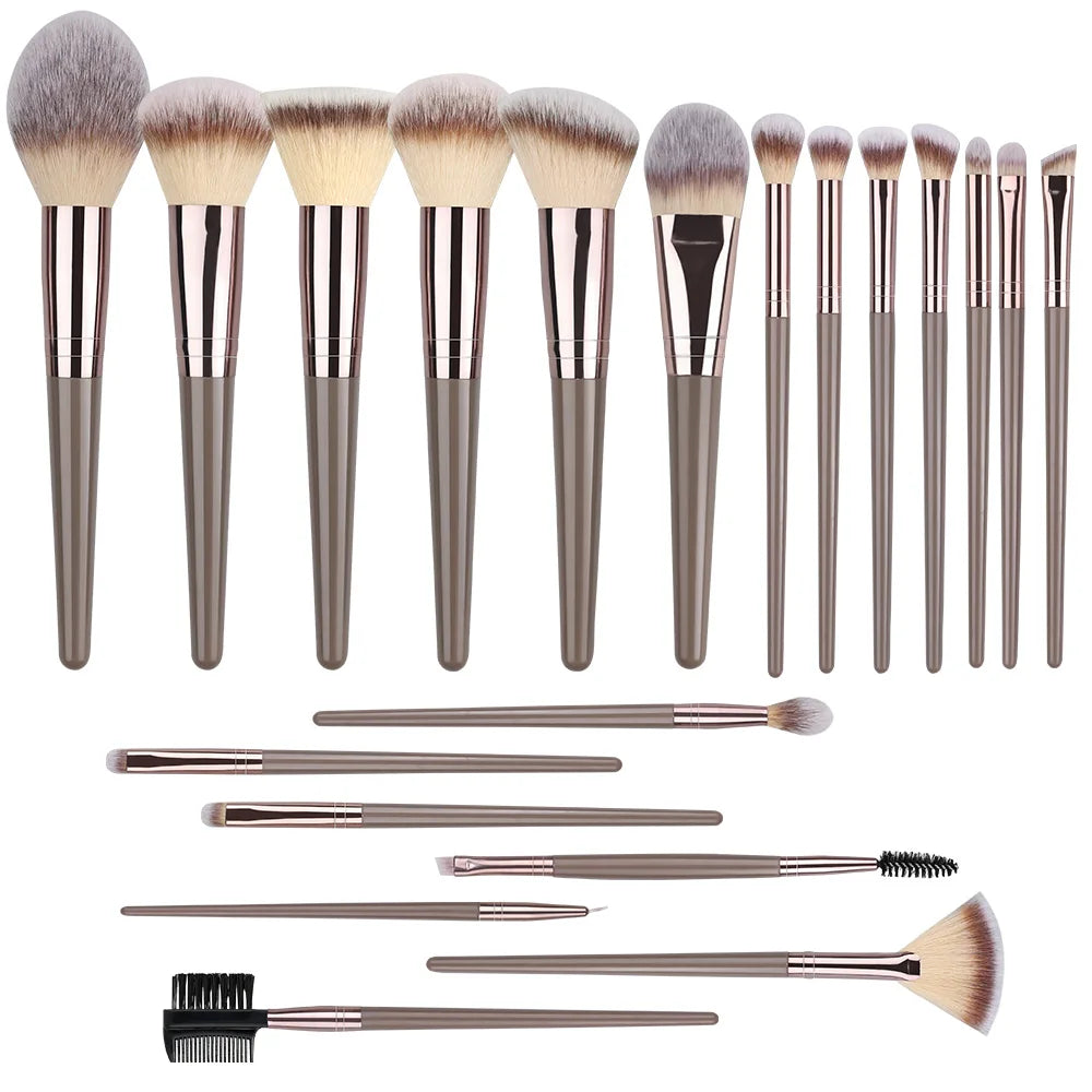 Professional Full Face Makeup Brush Kit