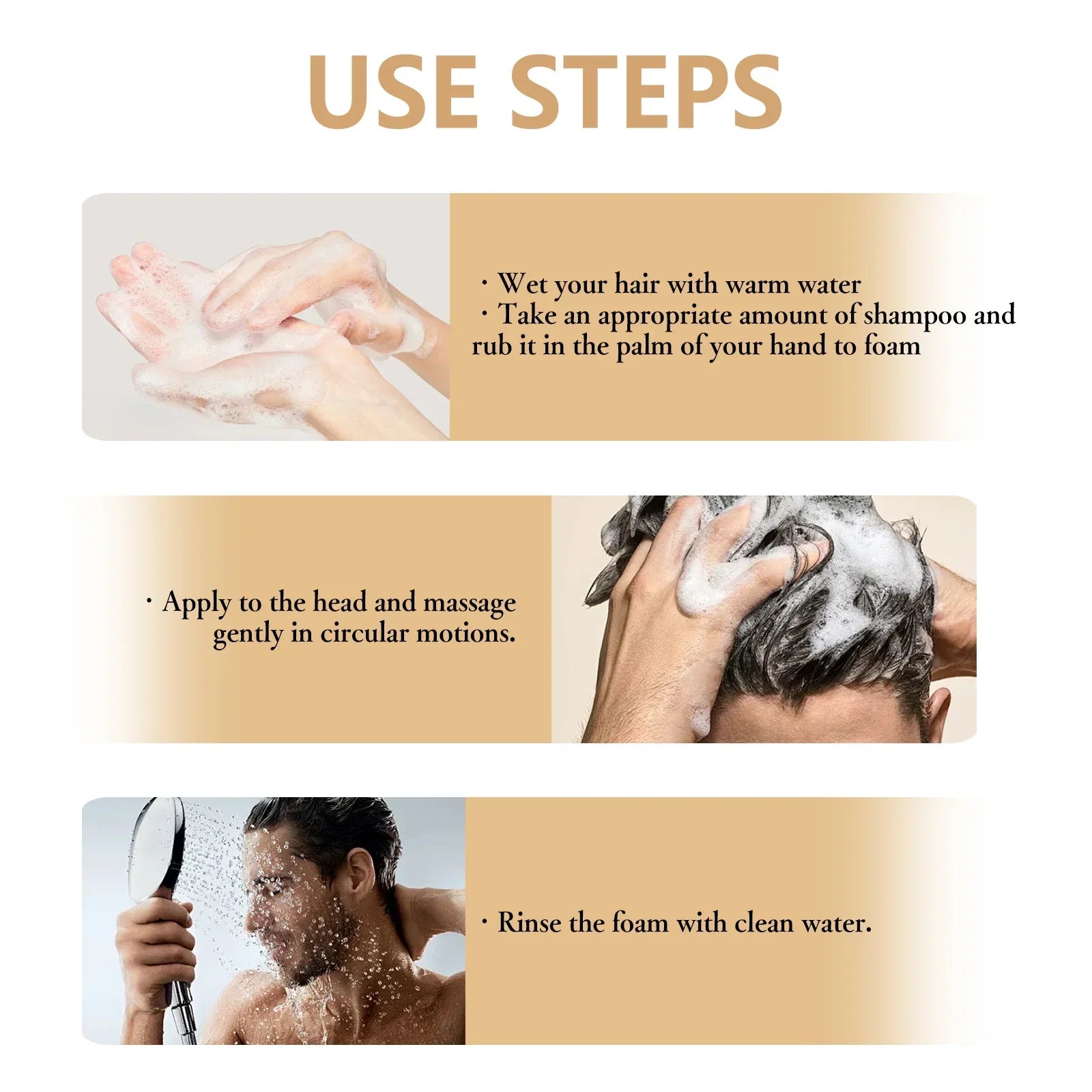 Hair Growth Shampoo for Men – Anti Hair Loss
