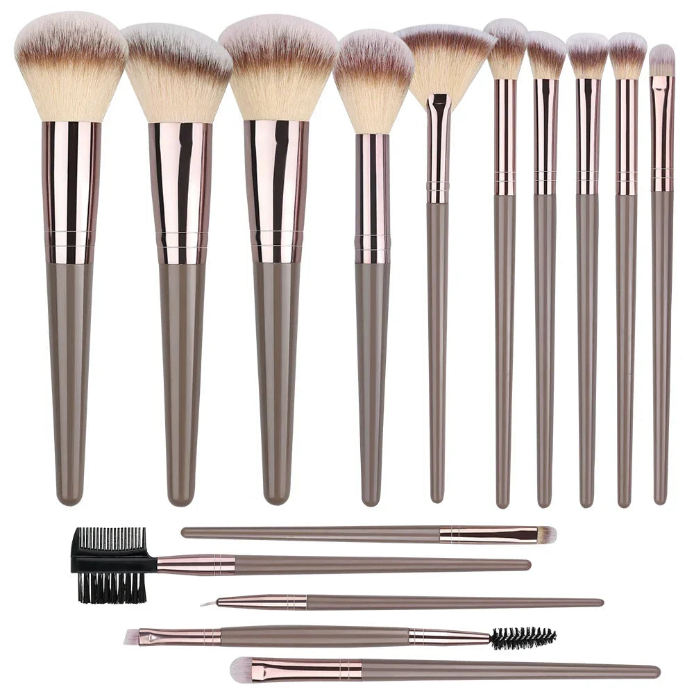 Professional Full Face Makeup Brush Kit