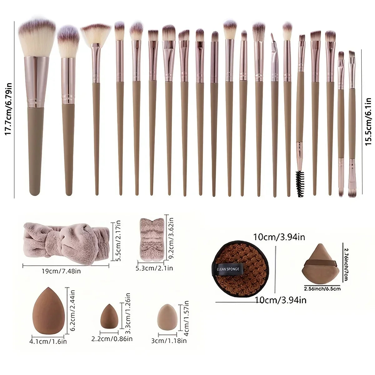 Beauty Sponge Makeup Tool Set (20/40 PCS)