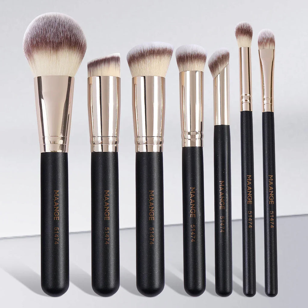 MAANGE 7-Piece Makeup Brush Set