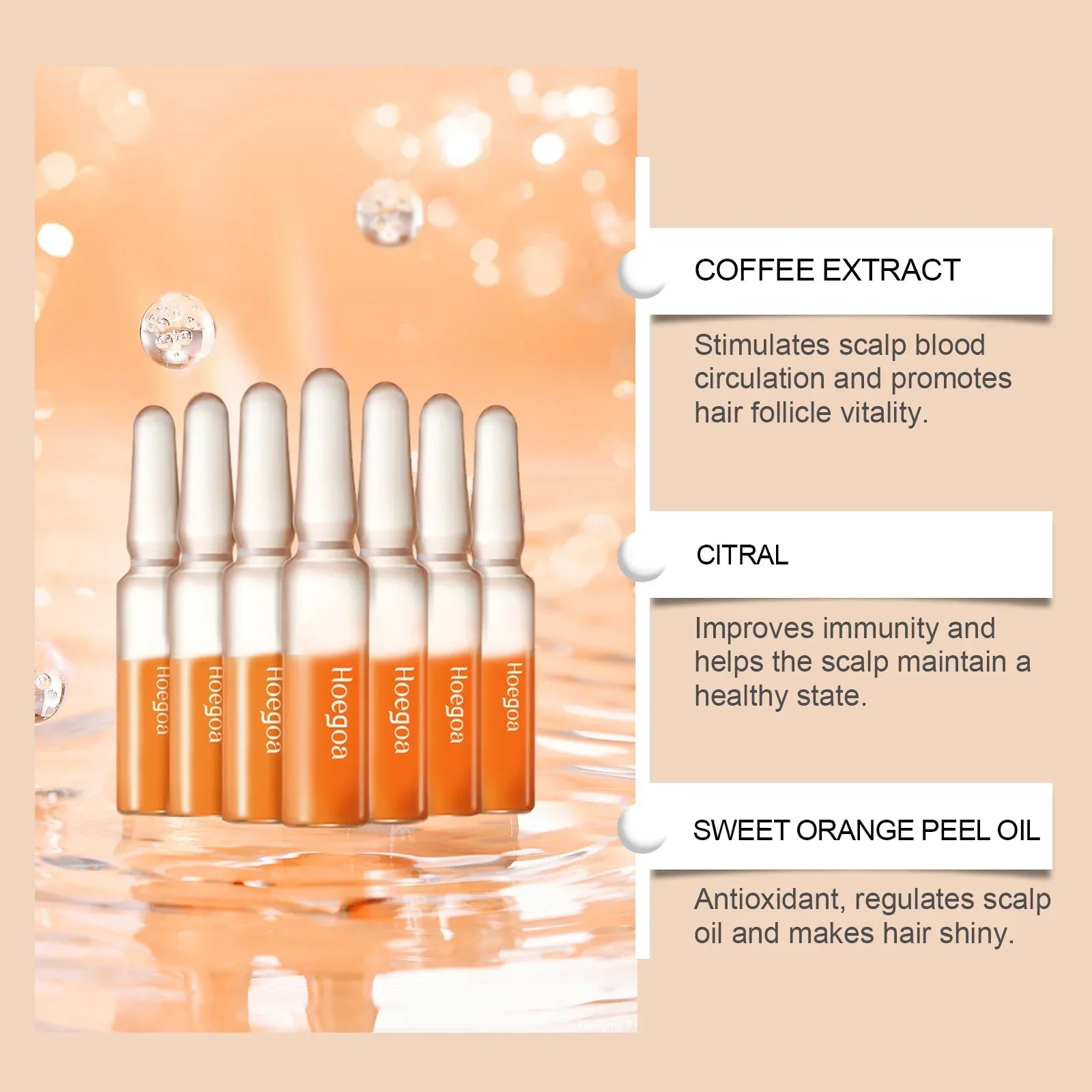 Hair Growth Serum Ampoules – Scalp Nourishing